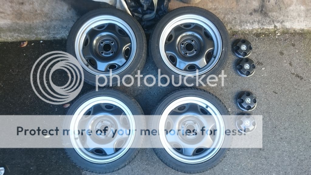 Vauxhall Banded Steel Wheels 15x6.5 4x100 £275 Retro Rides